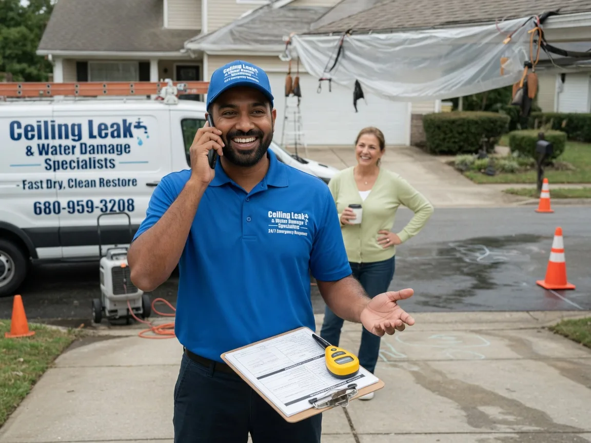 Ceiling Leak Cleanup Vale, OR FAQs